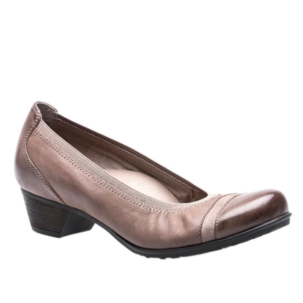 ABEO Mia pumps in dark taupe